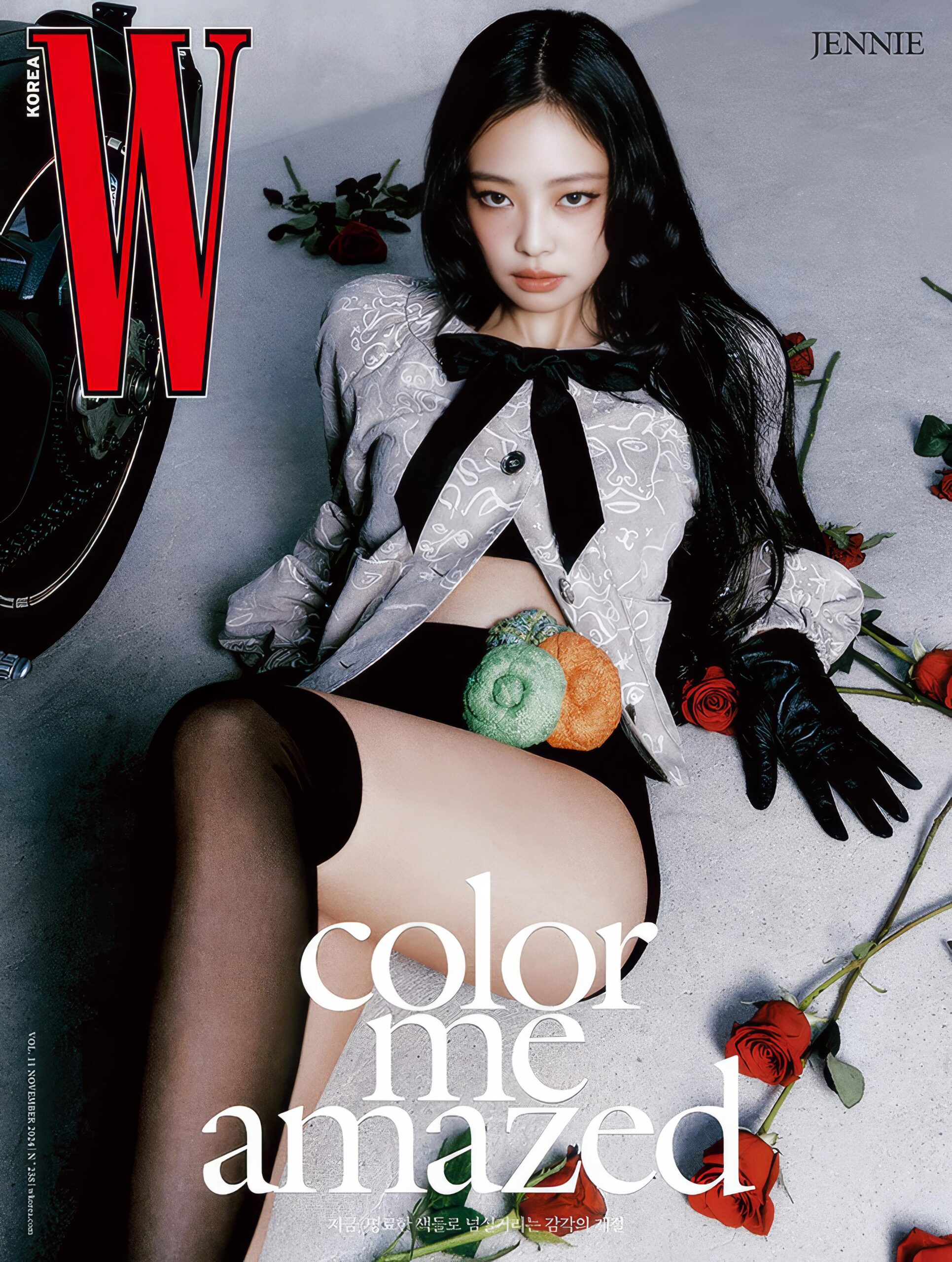Jennie for W-Korea November-2024 Issue