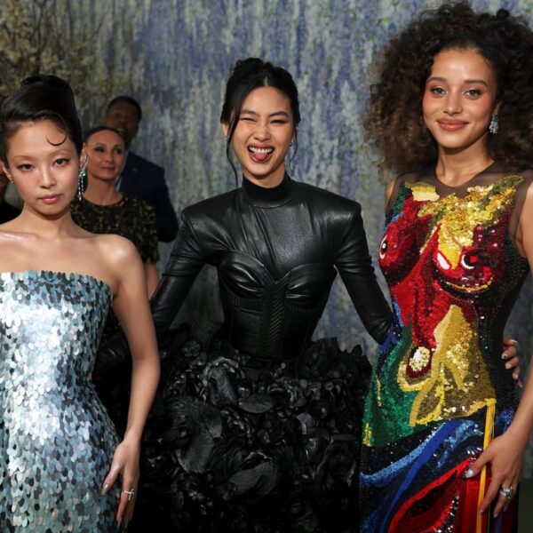 260504 Jennie w/ Hoyeon & Chase Infiniti at the Met Gala 2026