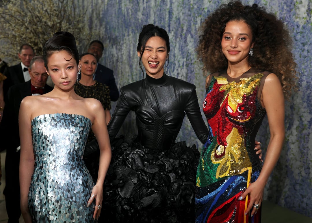 260504 Jennie w/ Hoyeon & Chase Infiniti at the Met Gala 2026