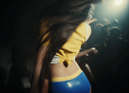 Lisa in the new music video
